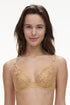 Chantelle Fleurs Signature Lace Plunge T-shirt Bra